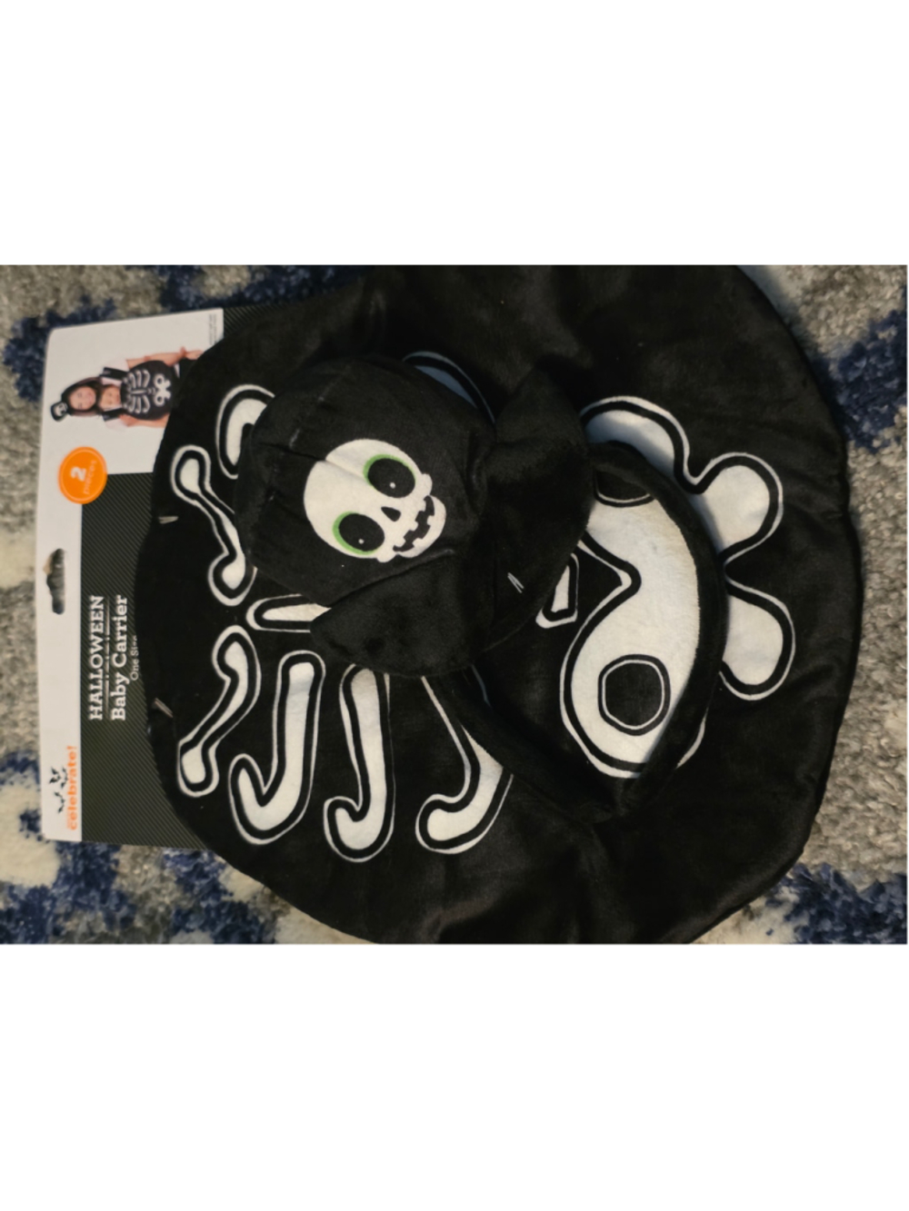 Baby Skeleton Halloween Baby Costume One Size